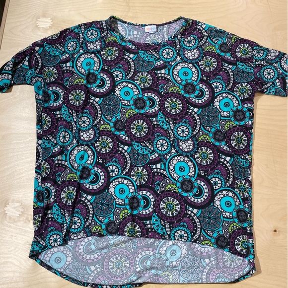 Lularoe Blouse Hi/Lo Hem 2XL (JR) - Picture 6 of 14